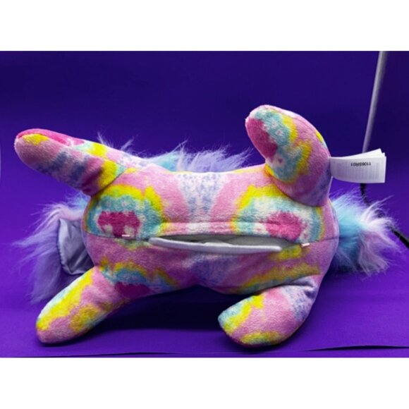 Puppy Surprise Rainbow Tie Dye Plush Dog with 3 Puppies 1 Barks Just Play 2016 - Picture 13 of 16